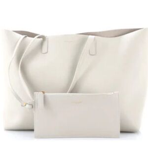 Saint Laurent Winter White Tote